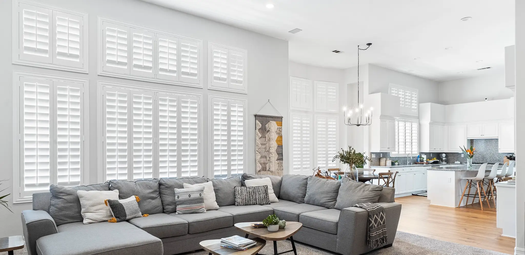 Shutters in a Orlando living room