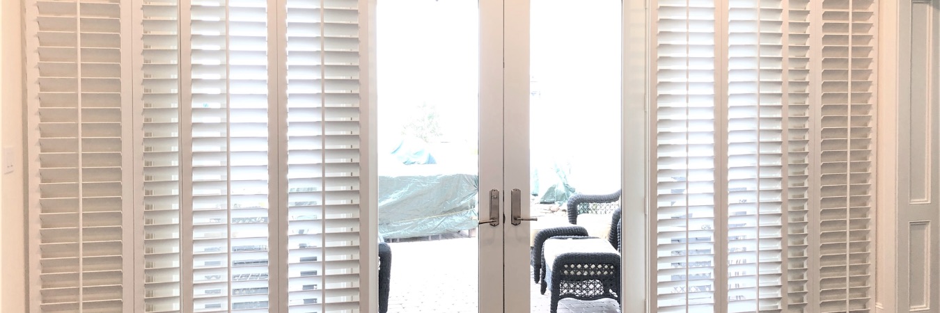 Sliding door shutters in Orlando