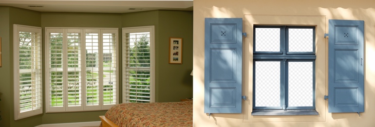 Orlando Florida exterior and interior shutters