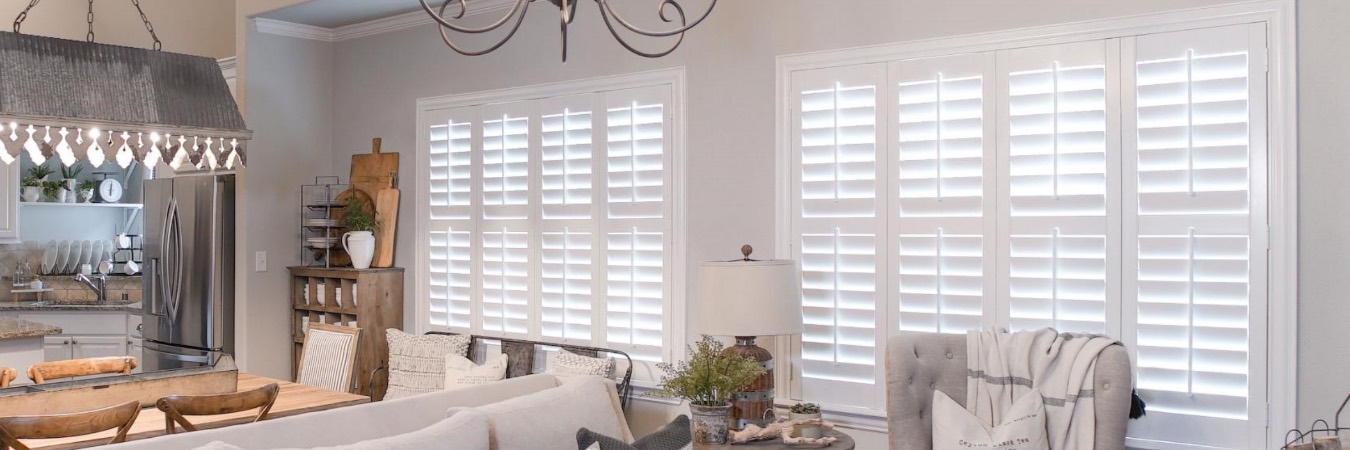 Interior shutters in Ocoee kitchen