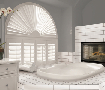Customizable Shutters in Orlando bathroom