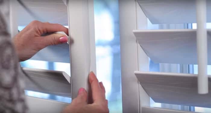 interior shutters in Orlando with weatherstripping